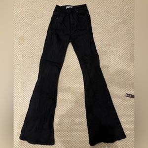 Black Flare Jeans